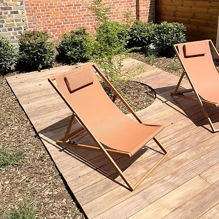 Luxury Boutique For 5 With Private Garden, Perfectly Located Between Sint-pieters Station And The Centre * خنت